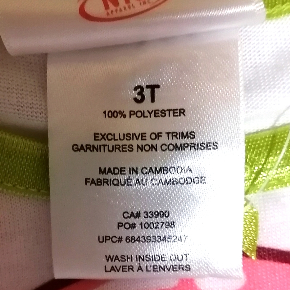 Strawberry Shortcake Girl's 2pc Pink Pajamas Pajama Set NWT Size 3T - Picture 7 of 11